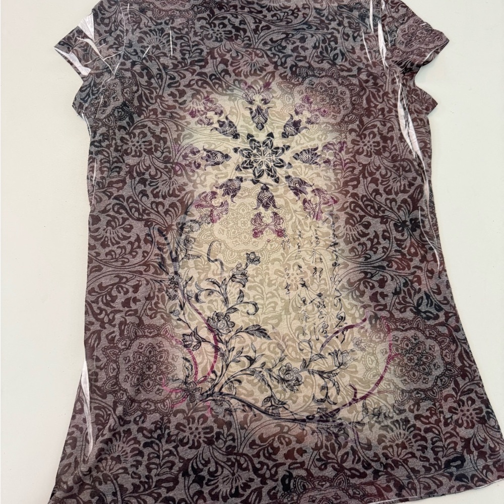 Daytrip Purple Graphic Short Sleeve Tee - Picture 4 of 5